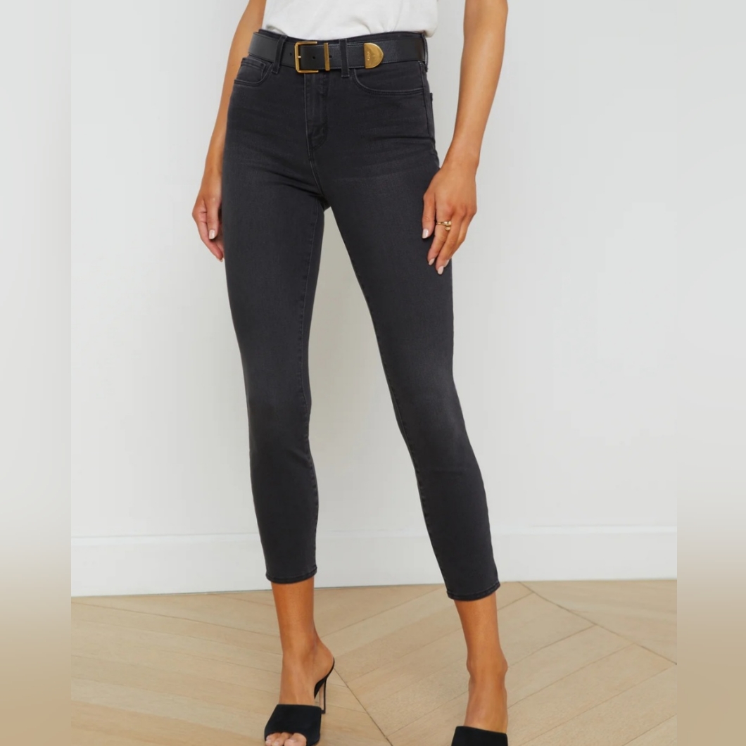 L'agence High-Rise Skinny Jeans In Black, Size 29, Nwot